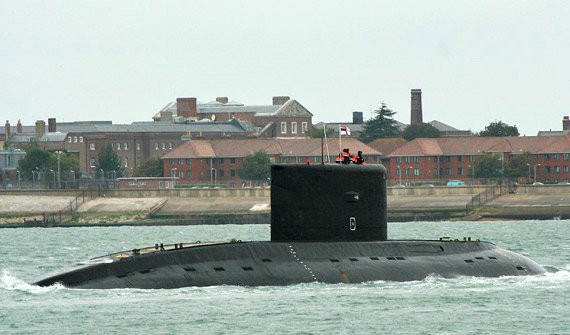 Tàu ngầm thông thường lớp Kilo của Hải quân Ấn Độ, do Nga chế tạo
